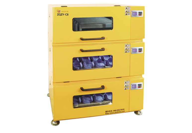 Máy LắC lồng ấp có thể xếp chồng ZQZY-R1 R2 R3 (mỗi máy lắc 282l)